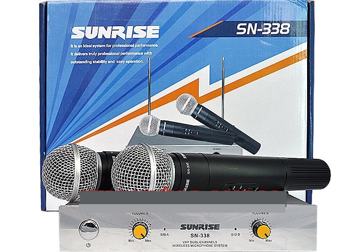 Micro Karaoke Không Dây Sunrise SN 338 1