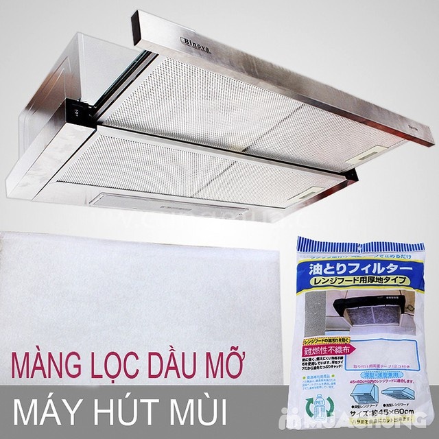 Combo 5 túi màng lọc dầu mỡ cho máy hút mùi - 4