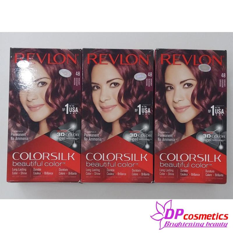 Thuốc Nhuộm Tóc Revlon Colorsilk 48 - Đỏ ánh tím