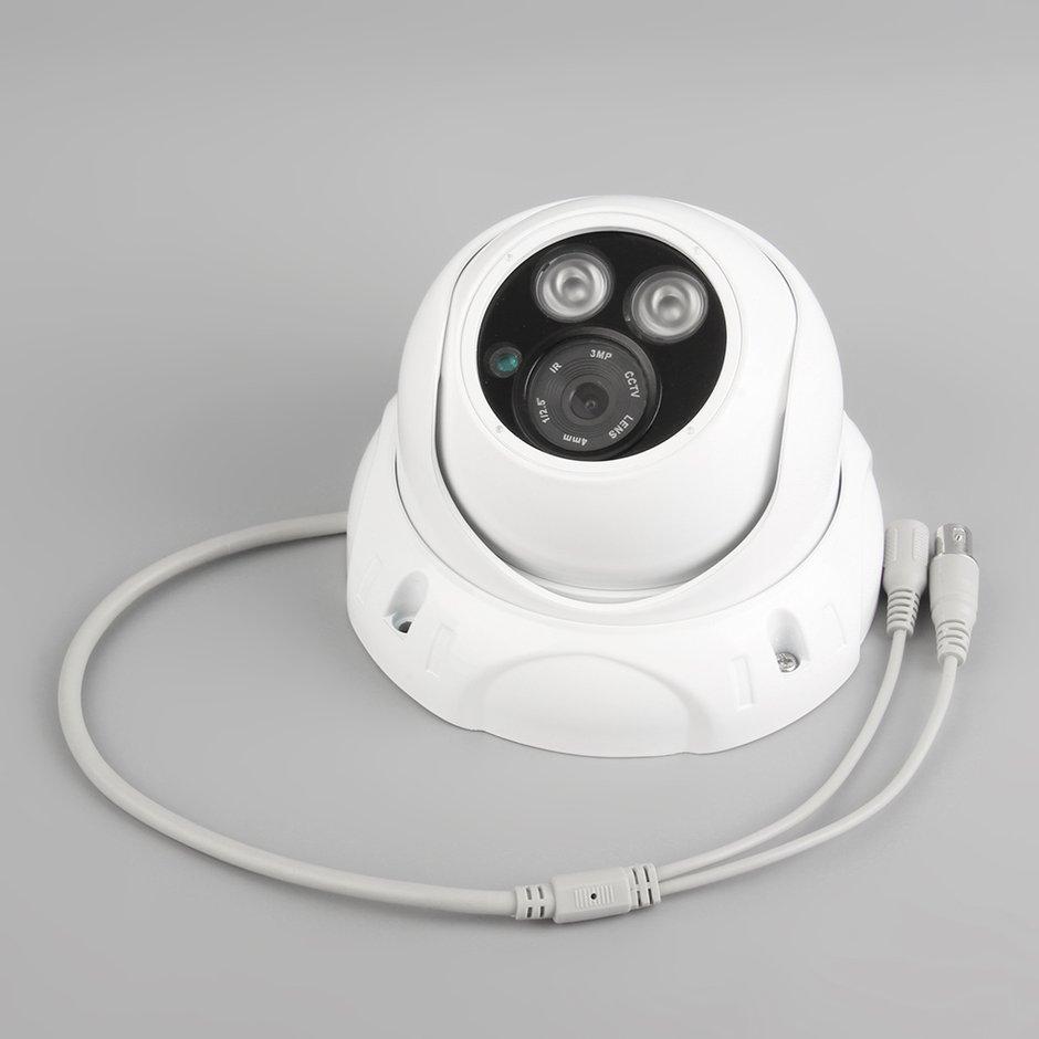HD 1080 P Tahan Air 1000 Kabel TV Definisi Tinggi DVR Inframerah ICR Kamera