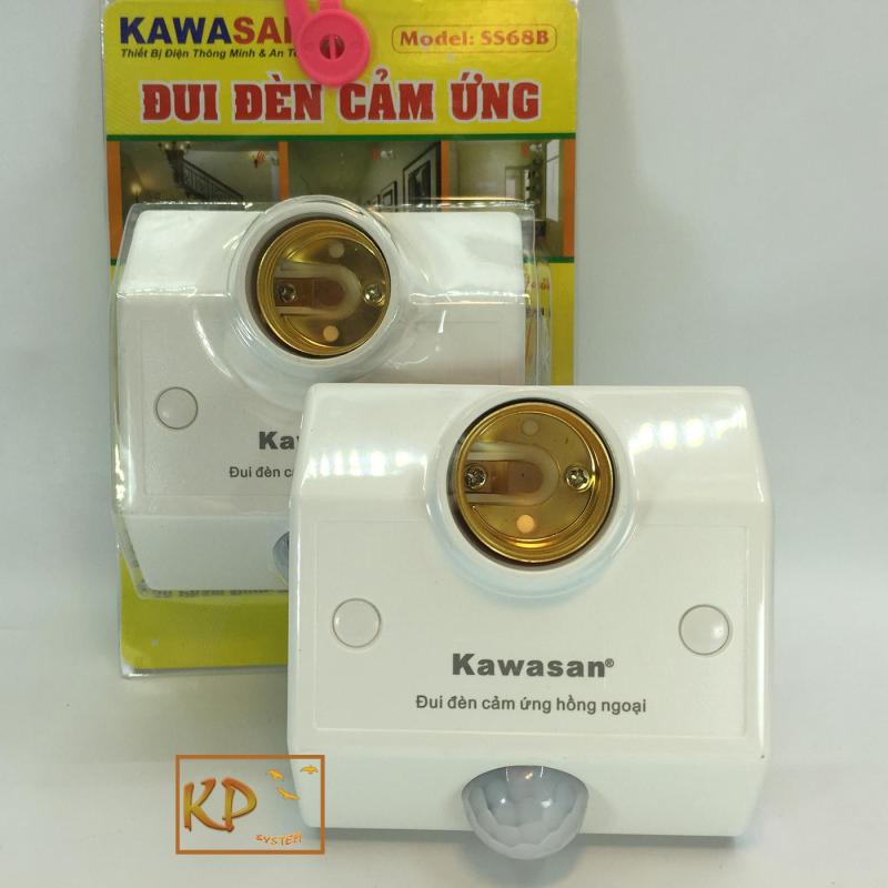 Combo 2 đui đèn cảm ứng chuyển động, cảm ứng hồng ngoại Kawa SS68