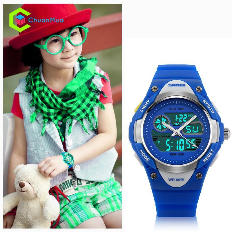Đồng hồ Bé gái Skmei 1055 Kid Time - Mã: DHA488 bán chạy