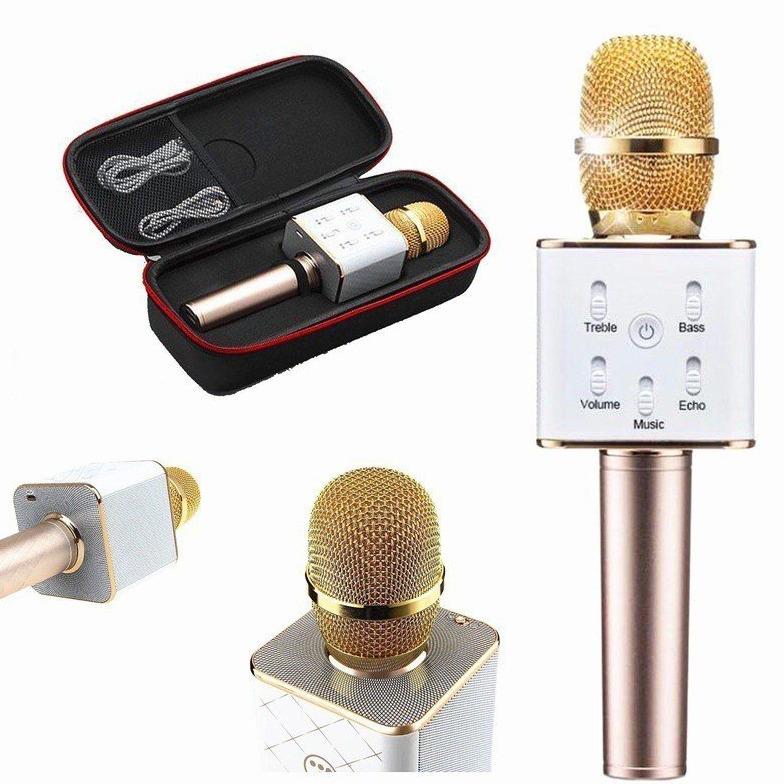 Loa bluetooth hát karaoke mini, giá micro hát karaoke, mic karaoke co day liệu có tốt so với vht BK-Q007 pew - mic kèm loa karaoke bluetooth hát karaoke trên điện thoại‎ - Thiết bị nhận và Amplifier [
