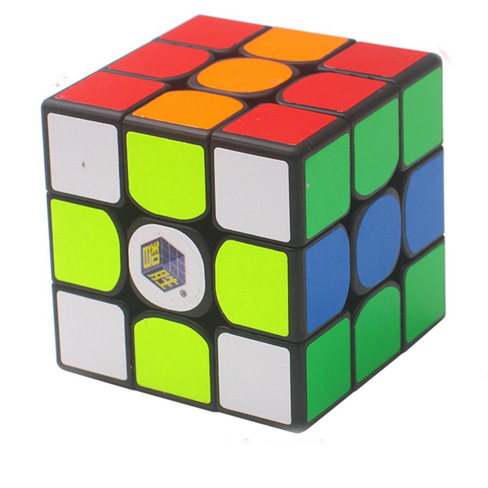 Redcolourful Curvy Copter Puzzle Cube Black