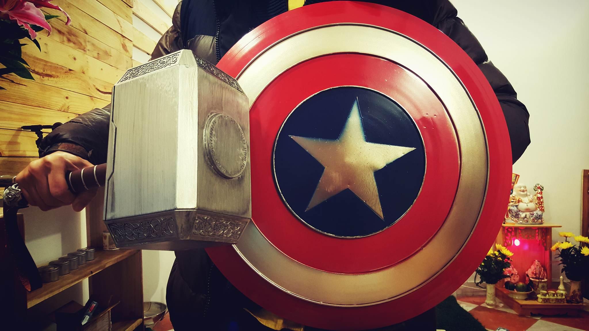 Búa Thor tỉ lệ 11 thích hợp  Mô hình lắp ráp 3D kim loại  Facebook
