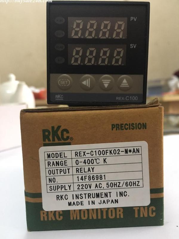 Bộ điều khiển nhiệt độ ( Đồng hồ nhiệt độ ) RKC REX-C100 mặt 45x45 48x48
