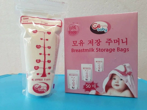 Hộp 50 túi trữ sữa GB Baby Hàn Quốc