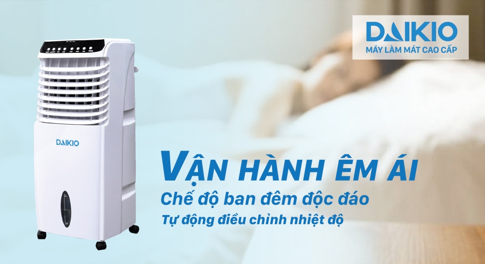 Máy làm mát cao cấp Daikio Dk-800A vận hành êm ái