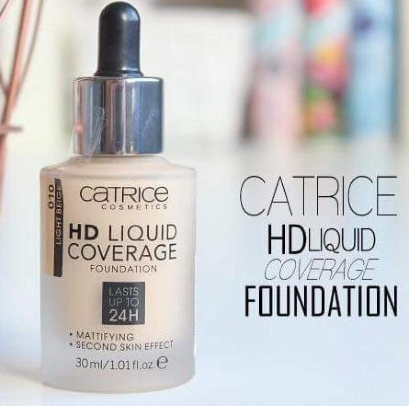 Kem nền Catrice HD Liquid Coverage Foundation nhập khẩu