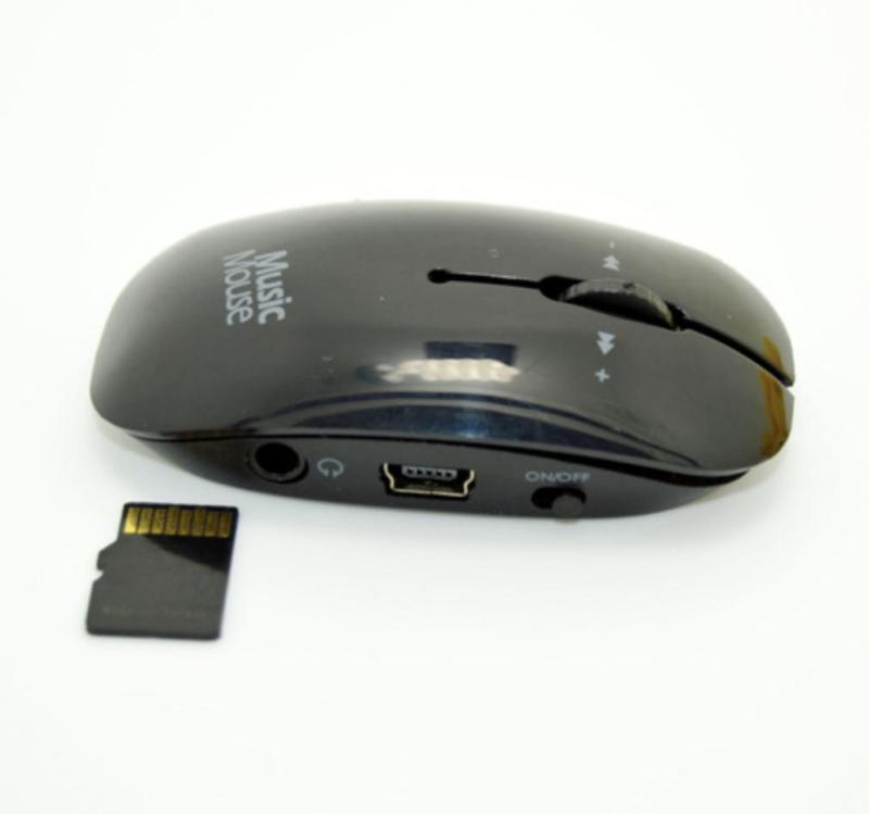 Bảng giá Chuột không dây 6D 7500 Mini USB + Kiêm nghe nhạc mp3 Phong Vũ