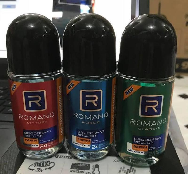 Lăn khử mùi ROMANO chai lớn 40ml tốt nhất
