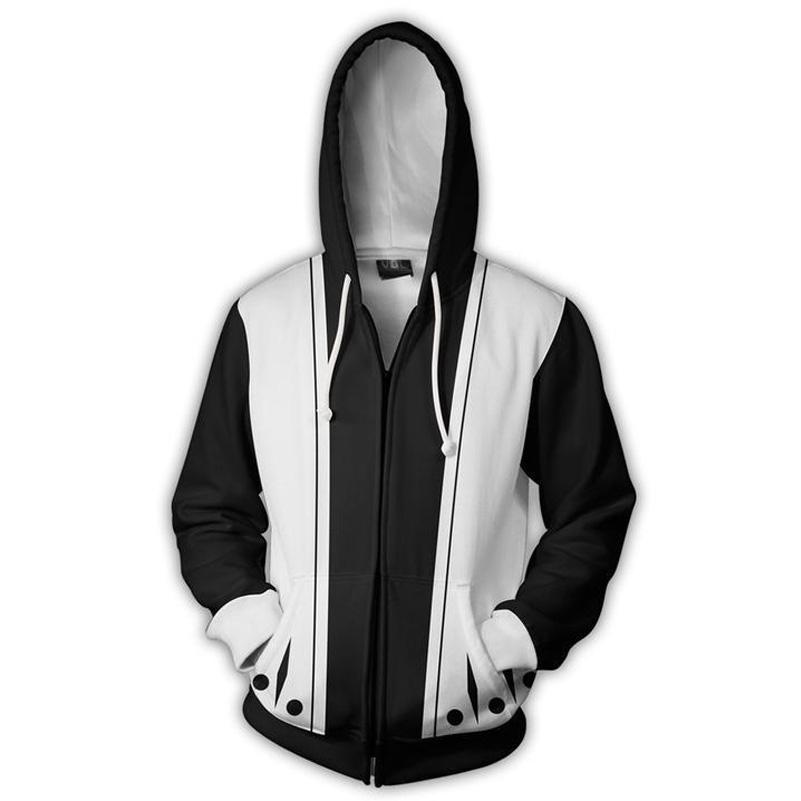 Anime Bleach Kenpachi Zaraki Cosplay 3D Print Hoodies Casual Jogger Sweatshirt Jacket Coat Costume Januari 2019 - 2 Anime Bleach Kenpachi Zaraki Cosplay 3D Print Hoodies Casual Jogger Sweatshirt Jacket Coat Costume - 2