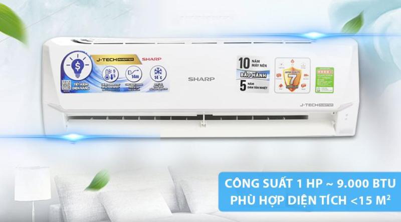 Bảng giá Máy lạnh Sharp Inverter 1 HP AH-X9VEW
