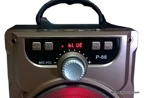 Loa Bluetooth Karaoke Xách Tay Di Động P88 Tặng Kèm Mic Cực Hay