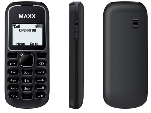 ĐTDĐ MAXX N1280 - Bảo hành 12 tháng - Đen