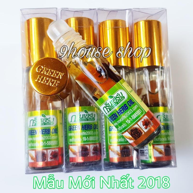 3 Dầu Nhân Sâm Ginseng Green Herb Oil Thái Lan (nhập khẩu) cao cấp