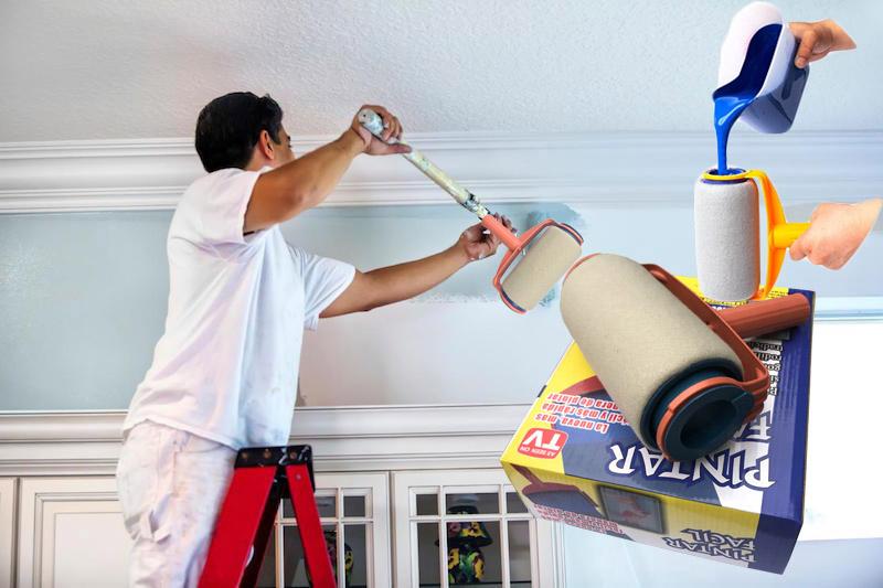 Máy Phun Sơn Cầm Tay Lazada, Lăn sơn thông minh HD532, những màu sơn nhà đẹp - Cây lăn sơn loại tốt, sơn góc tường dễ dàng, hiệu quả - Giảm 50 % khi mua online