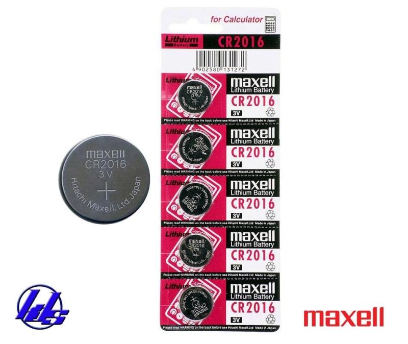 Bảng giá Pin CR2016 Maxell Vỉ 5 viên - Made in Japan