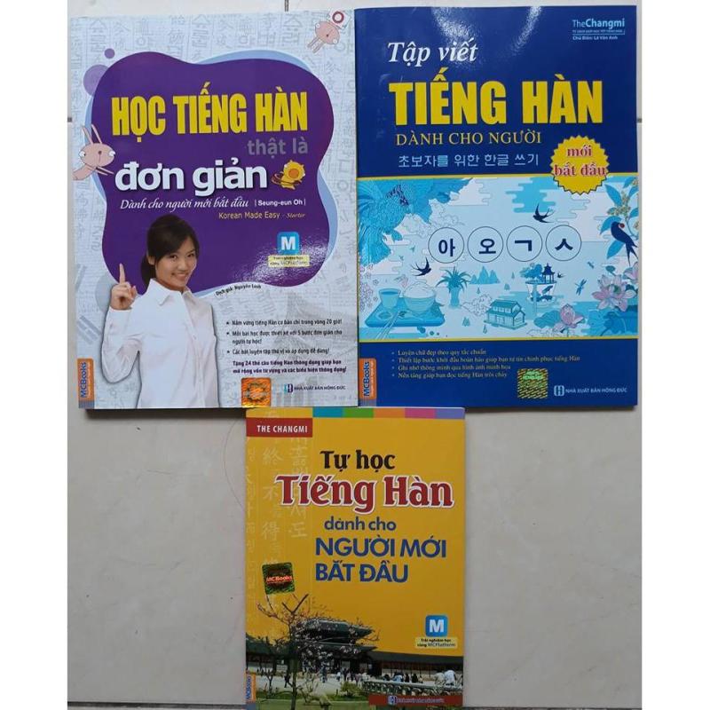 Mua Combo sách Học tiếng Hàn dành cho người mới bắt đầu