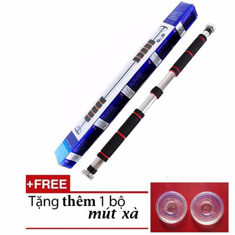 Xà đơn treo tường 80- 130cm tặng mút 12