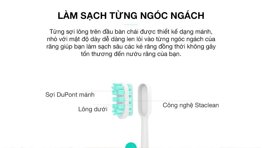 Bàn chải đánh răng điện Xiaomi (Trắng)