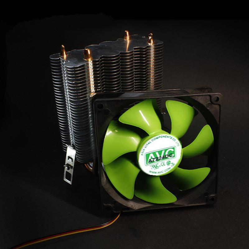 Bảng giá Bộ tản nhiệt AVC 2 ống đồng tương thích nhiều socket Intel/AMD quạt 9cm siêu bền và êm ái Phong Vũ