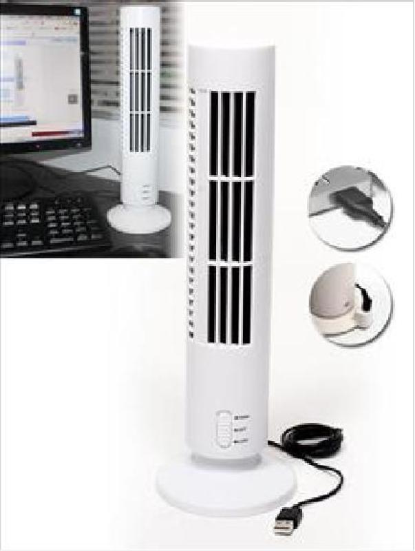 Quạt tháp USB Tower Fan 365Mart (Trắng)
