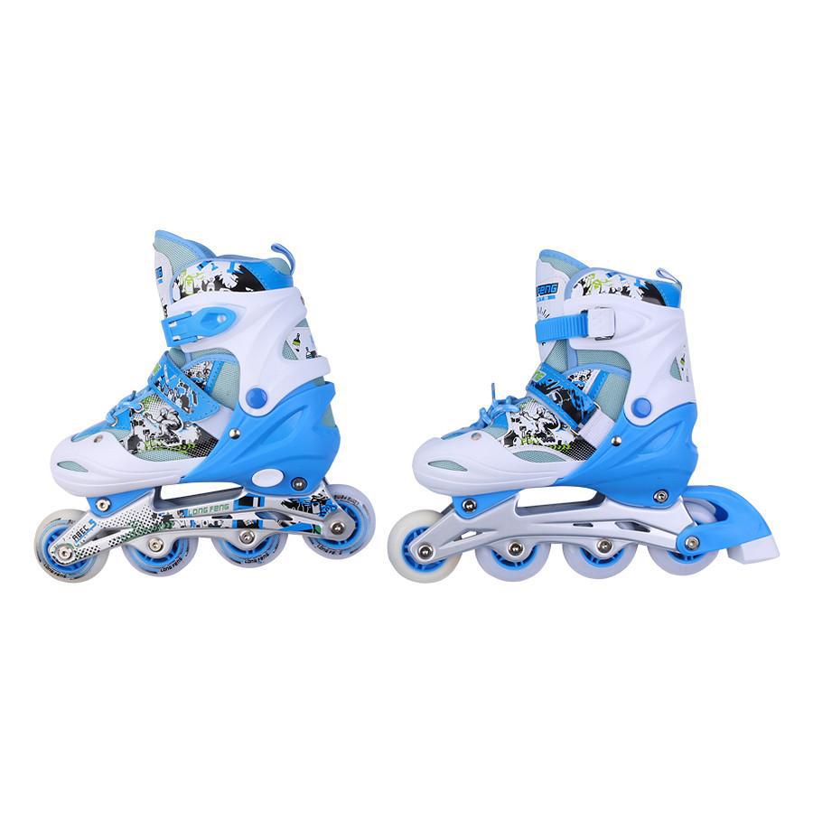 Giá bán Giày Patin Long Feng 906 - Xanh nhạt - Size S (31 - 34)