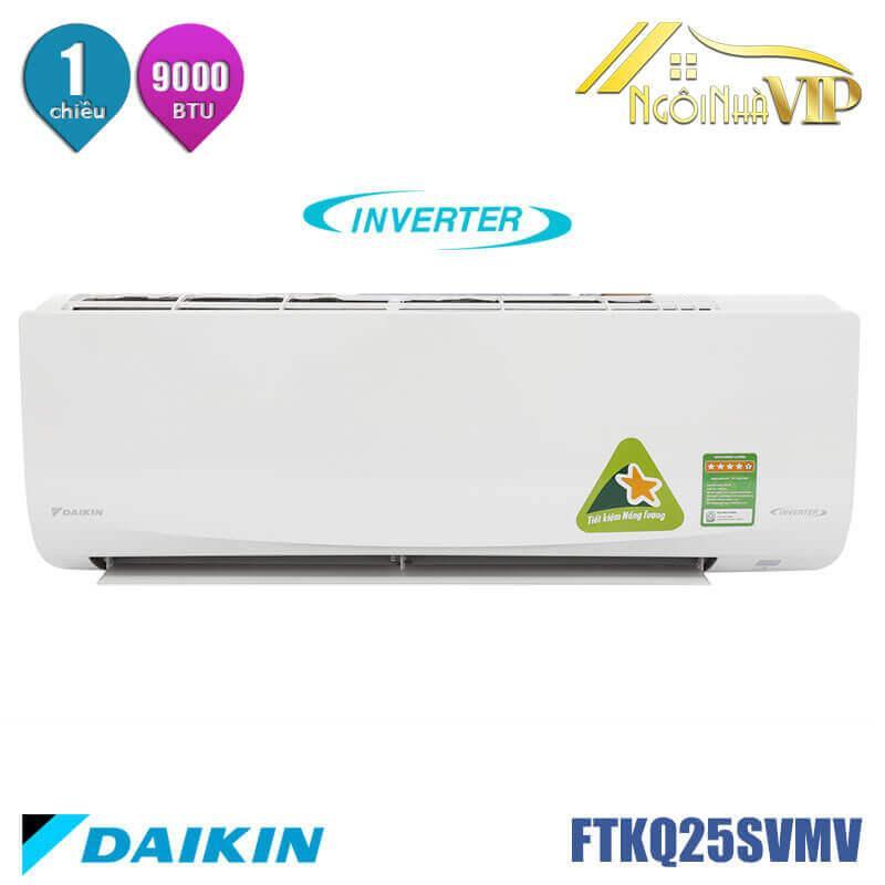 Bảng giá Máy lạnh/Điều hòa Daikin FTKQ25SVMV 1HP Inverter chỉ còn : 8.550.000đ