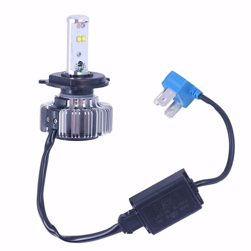 Đèn Fa-cos Led-16 gắn xe máy , 2 led trắng-2 led vàng 1