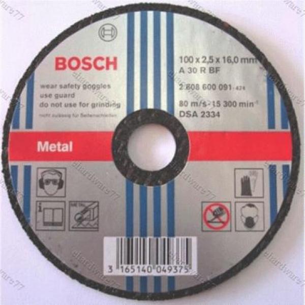 Đá cắt Inox Bosch 100x1.0x16mm - 2608607414