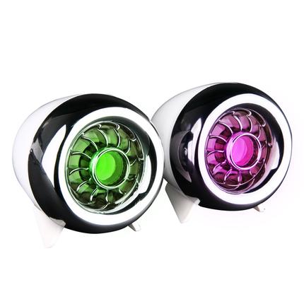 Kreativitas Gaya Baru Amplifier Penguat Kecil Sangkakala Putih Bas Meriam Trumpet Banyak Mei Tinggi Fidelitas Pengeras Suara Set komputer Tipe Dolar-Internasional