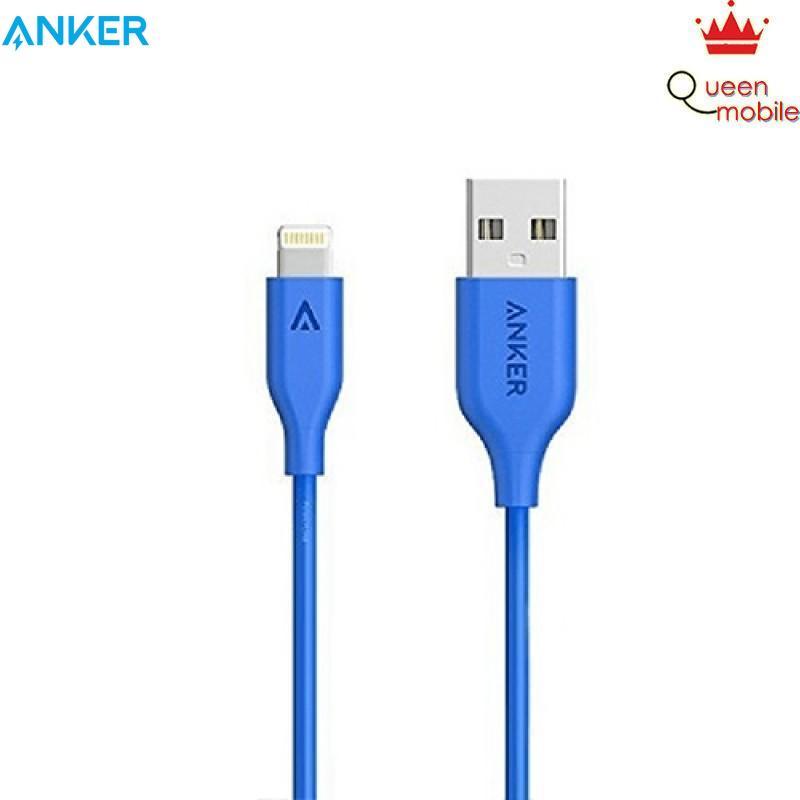 Cáp Sạc Siêu Bền bọc dây kevlar dành cho điện thoại android Micro Powerline Micro USB (6ft/1.8m) Blue Offline Packaging V3 [ANKER], Giá tốt: 176.000 ₫