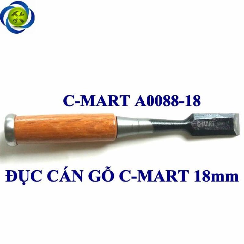 Đục thợ mộc cán gỗ C-Mart A0088-18 18mm