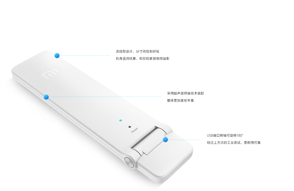 Thiết bị tăng sóng wifi Xiaomi Repeater version 2