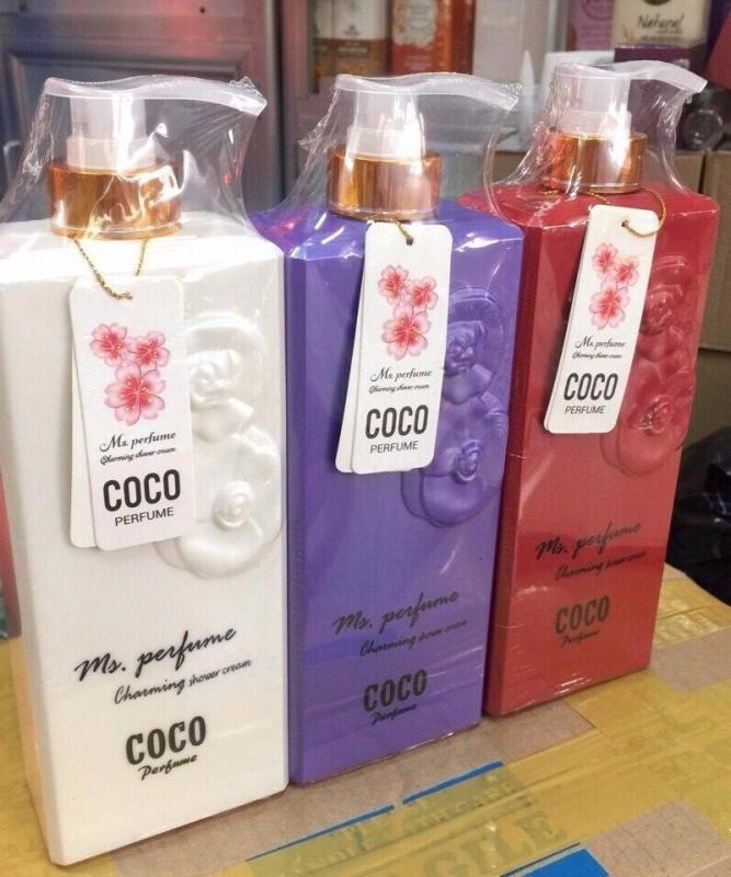 Sữa tắm hương nước hoa Coco 800ml