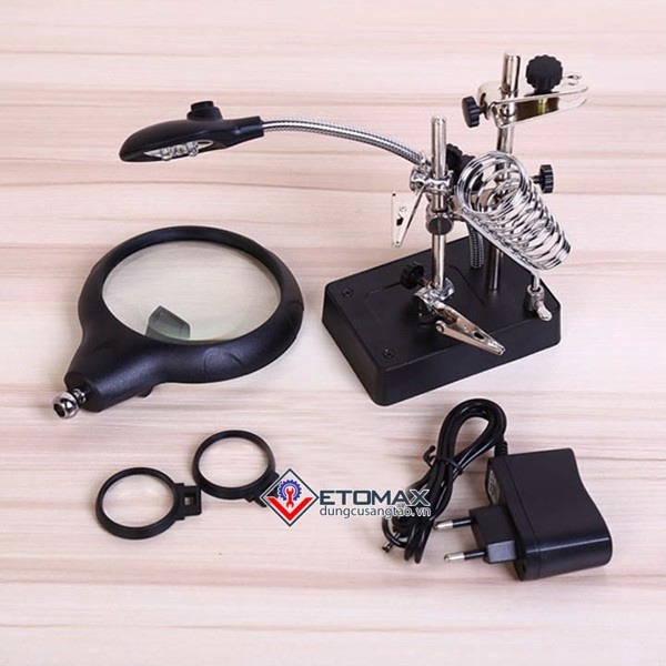 Kính lúp dụng cụ hỗ trợ hàn mạch v2