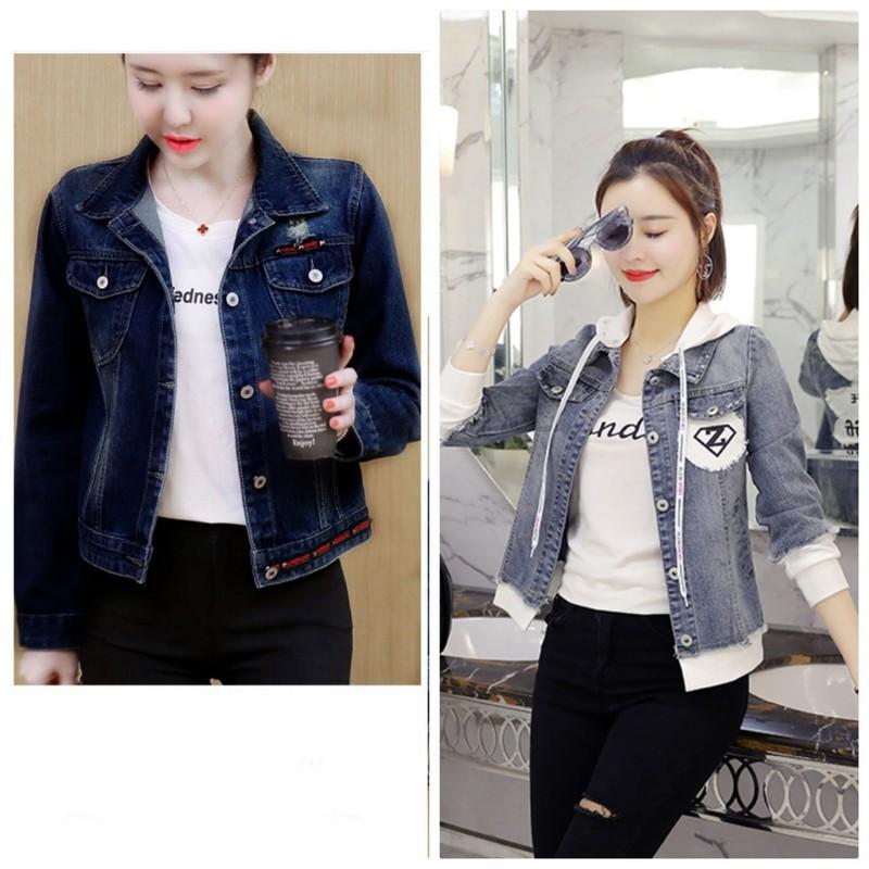 ÁO KHOÁC JEANS NỮ PHỐI NÚT BY1060 9