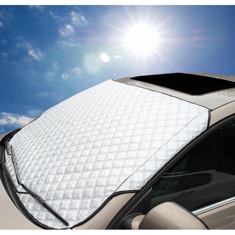 Tắm che nắng phủ toàn mặt kính trước xe ô tô phủ nhôm bạc cao cấp