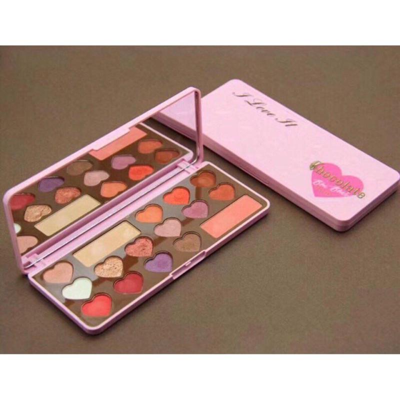BẢNG 16 MÀU MẮT TIM CHOCOLATE HOJO