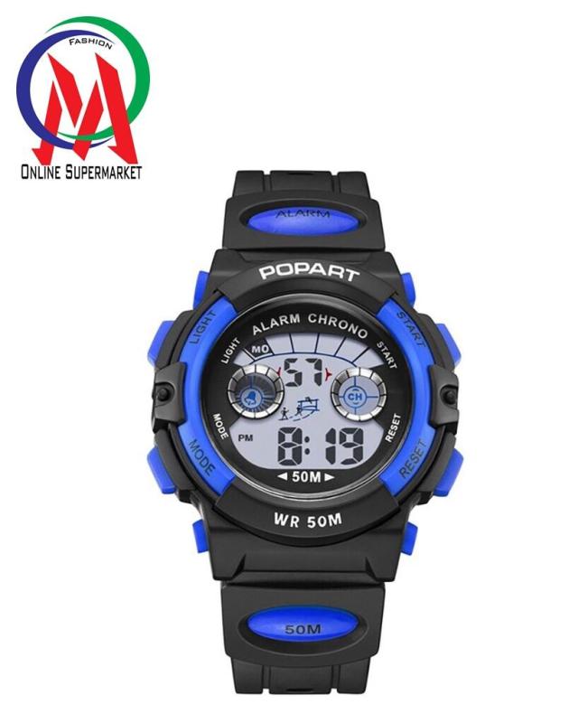 Đồng hồ Bé trai Popart OM-310 Chống Nước - Xanh Dương Viền Bạc bán chạy