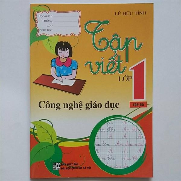 Mua Tập viết lớp 1 tập 1 công nghệ giáo dục (+ Bọc sách)