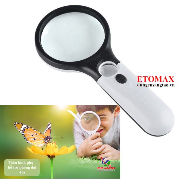 Ứng dụng của kính lúp cầm tay 3x - 45x