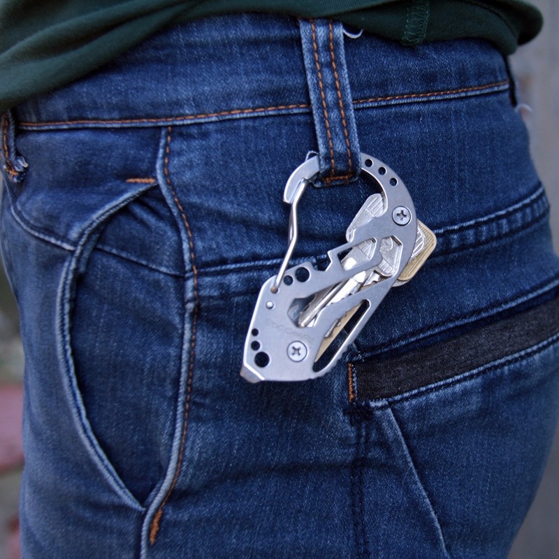 Móc khóa cố định chìa tiện lợi Gear EDC 2