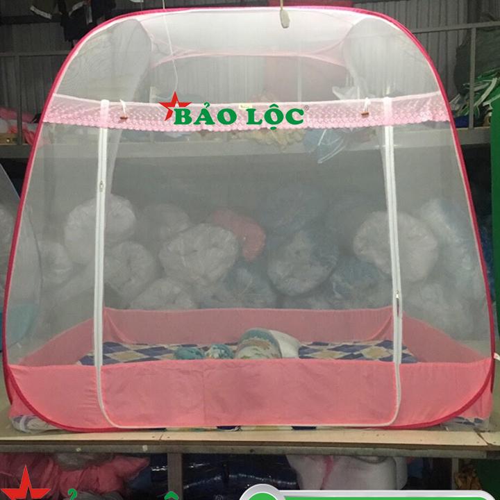Mùng chụp tự bung cao cấp đỉnh rộng 1m8 x 2m bảo lộc