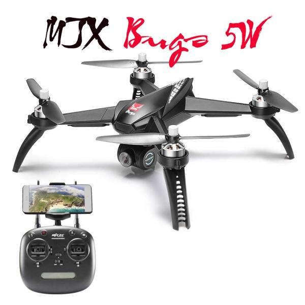 Máy bay MJX bugs 5W -  GPS, follow me , truyền hình ảnh về điện thoại, camera 1080P xoay góc