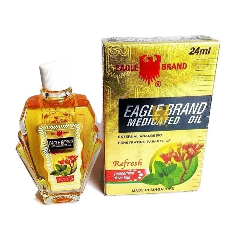 Dầu Gió Eagle Brand Con Ó 24ml (Vàng-Đinh Hương) tốt nhất