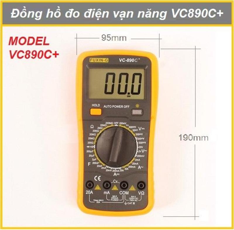 Đồng hồ đo điện tử vạn năng Model - VC890C+