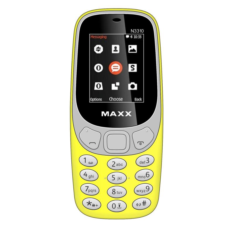 ĐTDĐ MAXX N3310 Classic 2 Sim (Vàng)