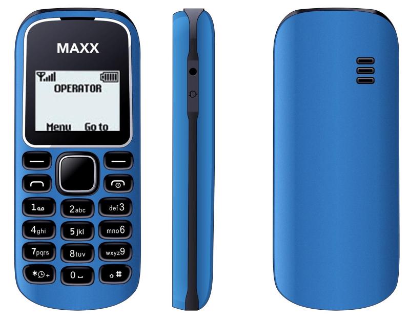 ĐTDĐ MAXX N1280 (Xanh) - Bảo hành 12 tháng - HÃNG PHÂN PHỐI CHÍNH THỨC